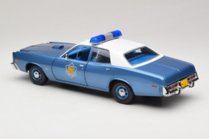 Plymouth Fury Police Pursuit Smokey and the Bandit GreenLight 1:18 19044 Μέταλλο - εικόνα 7 από 8