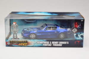 Pontiac Firebird Pennywise With Figure Jada 1:24 31118 Μέταλλο