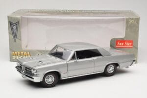 Pontiac GTO Ασημί Sun Star 1:18 1821 Μέταλλο - εικόνα 8 από 8