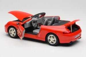 Porsche 911 996 Καμπριολέ Κόκκινο Mira 1:18 06930 Μέταλλο - εικόνα 5 από 8