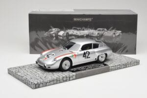 Porsche 356B 1600 GS Carrera GTL Abarth #42 H. Herrmann / H. Linge Targa Florio 1962 Minichamps 1:18 107626842 Ρητίνη - εικόνα 6 από 6
