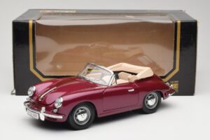 Porsche 356B Καμπριολέ Μελιτζανί Bburago 1:18 3021-M4 Μέταλλο - εικόνα 8 από 8