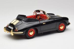 Porsche 356B Καμπριολέ Μαύρο Bburago 1:18 3031D Μέταλλο - εικόνα 3 από 8
