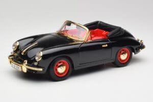 Porsche 356B Καμπριολέ Μαύρο Bburago 1:18 3031D Μέταλλο