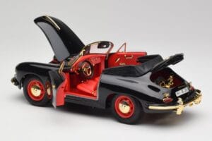Porsche 356B Καμπριολέ Μαύρο Bburago 1:18 3031D Μέταλλο - εικόνα 5 από 8