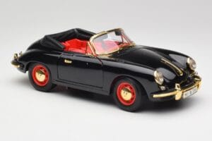 Porsche 356B Καμπριολέ Μαύρο Bburago 1:18 3031D Μέταλλο - εικόνα 6 από 8