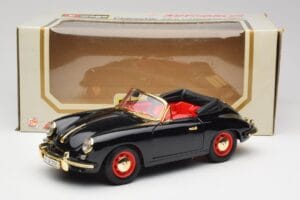 Porsche 356B Καμπριολέ Μαύρο Bburago 1:18 3031D Μέταλλο - εικόνα 8 από 8