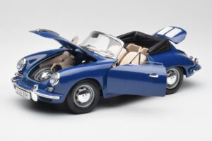 Porsche 356B Καμπριολέ Μπλε Bburago 1:18 3051 Μέταλλο - εικόνα 2 από 8