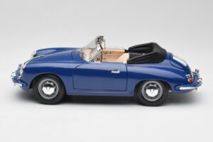 Porsche 356B Καμπριολέ Μπλε Bburago 1:18 3051 Μέταλλο - εικόνα 4 από 8