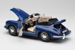 Porsche 356B Καμπριολέ Μπλε Bburago 1:18 3051 Μέταλλο - εικόνα 5 από 8