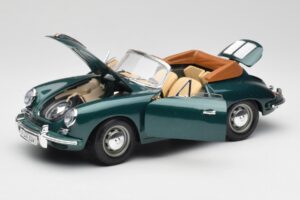 Porsche 356B Καμπριολέ Πράσινο Bburago 1:18 3051-M1 Μέταλλο - εικόνα 2 από 8