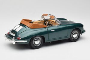 Porsche 356B Καμπριολέ Πράσινο Bburago 1:18 3051-M1 Μέταλλο - εικόνα 3 από 8