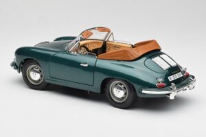 Porsche 356B Καμπριολέ Πράσινο Bburago 1:18 3051-M1 Μέταλλο - εικόνα 7 από 8