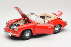 Porsche 356B Καμπριολέ Κόκκινο Tchibo 1:18 45703 Μέταλλο - εικόνα 2 από 8