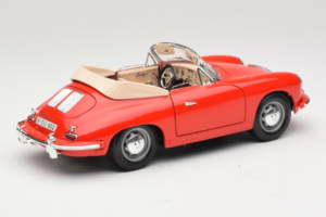Porsche 356B Καμπριολέ Κόκκινο Tchibo 1:18 45703 Μέταλλο - εικόνα 3 από 8