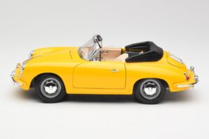 Porsche 356B Καμπριολέ Κίτρινο Bburago 1:18 3031 Μέταλλο - εικόνα 4 από 8