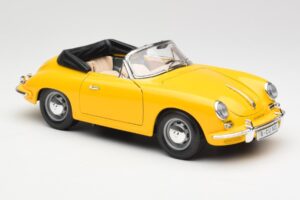 Porsche 356B Καμπριολέ Κίτρινο Bburago 1:18 3031 Μέταλλο - εικόνα 6 από 8