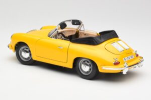 Porsche 356B Καμπριολέ Κίτρινο Bburago 1:18 3031 Μέταλλο - εικόνα 7 από 8