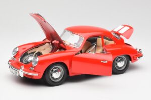 Porsche 356B Κόκκινο Bburago 1:18 3021 Μέταλλο - εικόνα 2 από 8