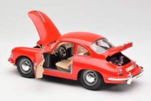 Porsche 356B Κόκκινο Bburago 1:18 3021 Μέταλλο - εικόνα 5 από 8