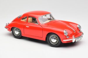 Porsche 356B Κόκκινο Bburago 1:18 3021 Μέταλλο - εικόνα 6 από 8