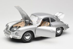 Porsche 356B Ασημί Bburago 1:18 3021-M1 Μέταλλο - εικόνα 2 από 8