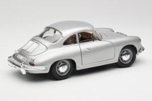 Porsche 356B Ασημί Bburago 1:18 3021-M1 Μέταλλο - εικόνα 3 από 8