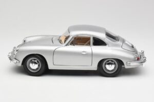 Porsche 356B Ασημί Bburago 1:18 3021-M1 Μέταλλο - εικόνα 4 από 8