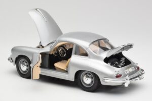 Porsche 356B Ασημί Bburago 1:18 3021-M1 Μέταλλο - εικόνα 5 από 8