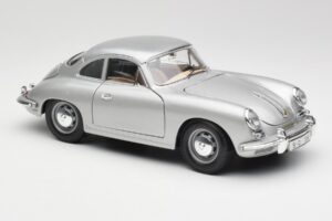 Porsche 356B Ασημί Bburago 1:18 3021-M1 Μέταλλο - εικόνα 6 από 8
