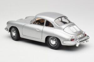 Porsche 356B Ασημί Bburago 1:18 3021-M1 Μέταλλο - εικόνα 7 από 8
