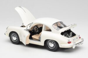 Porsche 356B Λευκό Bburago 1:18 3021-M3 Μέταλλο - εικόνα 5 από 8