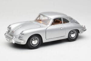 Porsche 356B Ασημί & Καφέ Εσωτερικό Bburago 1:18 3021-M2 Μέταλλο