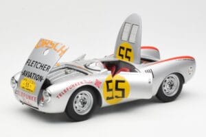 Porsche 550-1500 RS Spyder #55 H. Herrmann Carrera Panamericana 1954 AUTOart 1:18 85470 Μέταλλο - εικόνα 2 από 8