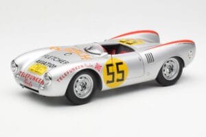 Porsche 550-1500 RS Spyder #55 H. Herrmann Carrera Panamericana 1954 AUTOart 1:18 85470 Μέταλλο