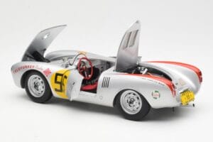 Porsche 550-1500 RS Spyder #55 H. Herrmann Carrera Panamericana 1954 AUTOart 1:18 85470 Μέταλλο - εικόνα 5 από 8