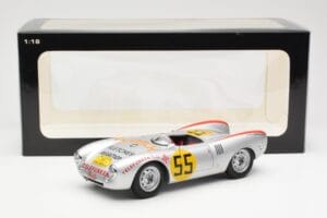 Porsche 550-1500 RS Spyder #55 H. Herrmann Carrera Panamericana 1954 AUTOart 1:18 85470 Μέταλλο - εικόνα 8 από 8
