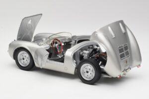 Porsche 550 A Spyder Ασημί Maisto 1:18 50314 Μέταλλο - εικόνα 5 από 8