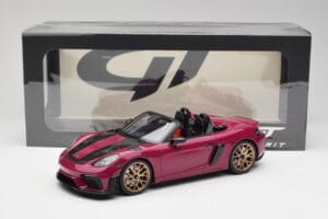 Porsche 718 982 Spyder RS Weissach Package Ruby Star Neo GT Spirit 1:18 GT486 Ρητίνη - εικόνα 6 από 6
