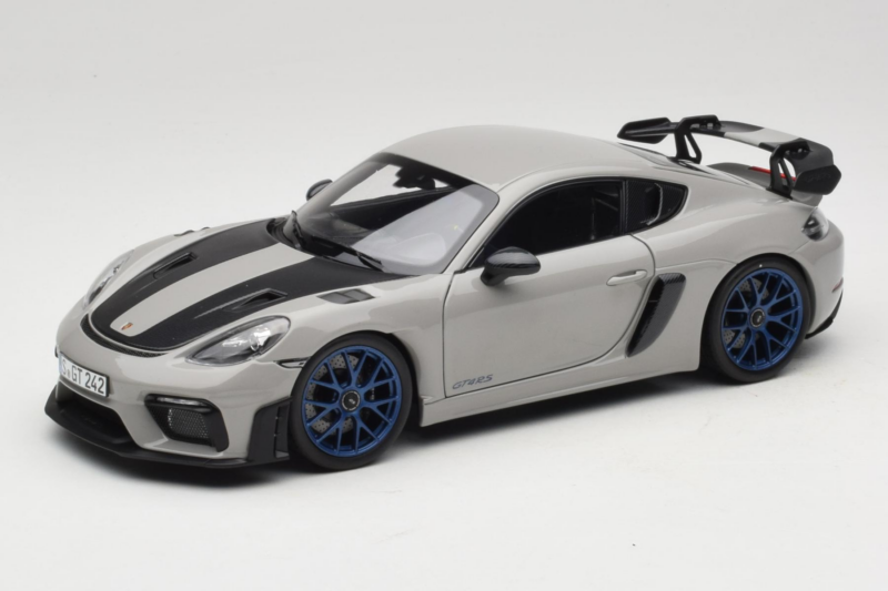 Porsche 718 Cayman 982 GT4 RS Weissach Package Chalk Norev 1:18 187253 Μέταλλο