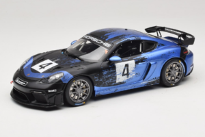 Porsche 718 Cayman GT4 RS Clubsport Μαύρο Μπλε Otto 1:18 OT469 Ρητίνη