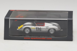 Porsche 718 RS 61 #136 S. Moss / G. Hill Porsche KG Targa Florio 1961 Spark 1:43 S4149 Ρητίνη - εικόνα 4 από 4