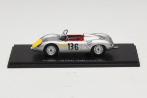 Porsche 718 RS 61 #136 S. Moss / G. Hill Porsche KG Targa Florio 1961 Spark 1:43 S4149 Ρητίνη