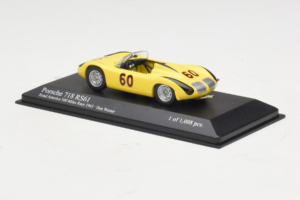 Porsche 718 RS61 #60 D. Wester Road America 500 Miles 1963 Minichamps 1:43 430636560 Μέταλλο - εικόνα 3 από 4