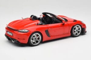 Porsche 718 Spyder RS Guards Red Norev 1:18 187271 Μέταλλο - εικόνα 3 από 8