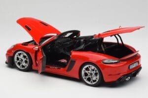 Porsche 718 Spyder RS Guards Red Norev 1:18 187271 Μέταλλο - εικόνα 5 από 8