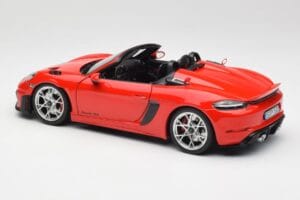 Porsche 718 Spyder RS Guards Red Norev 1:18 187271 Μέταλλο - εικόνα 7 από 8