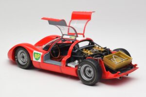 Porsche 906E BP World Record Runs Monza 1967 Minichamps 1:18 100676100 Μέταλλο - εικόνα 5 από 8