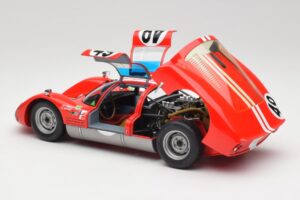 Porsche 906K #49 R. Vogele / J. Siffert 12 Hours of Sebring 1966 Minichamps 1:18 100666149 Μέταλλο - εικόνα 5 από 8