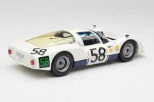 Porsche 906K #58 G. Klass / R. Stommelen 24 Hours of Le Mans 1966 Minichamps 1:18 100666158 Μέταλλο - εικόνα 3 από 8